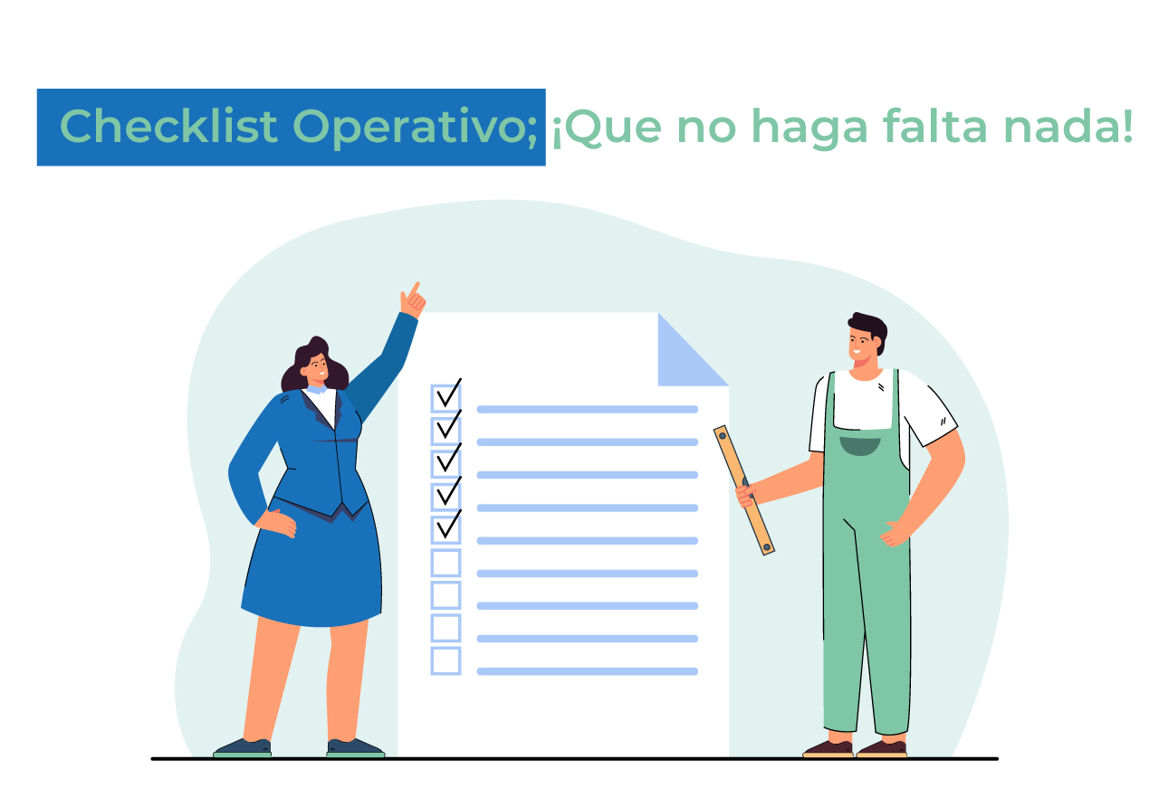 Revisión del checklist operativo de sucursal